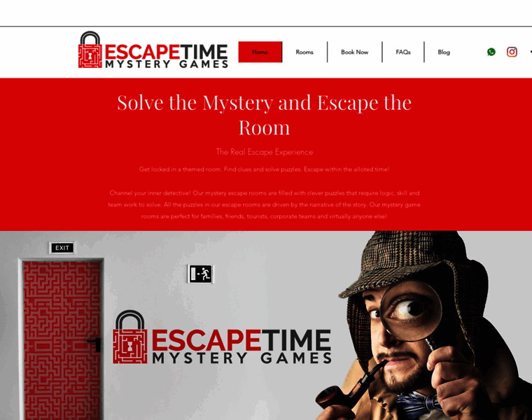 Escapetime.in thumbnail