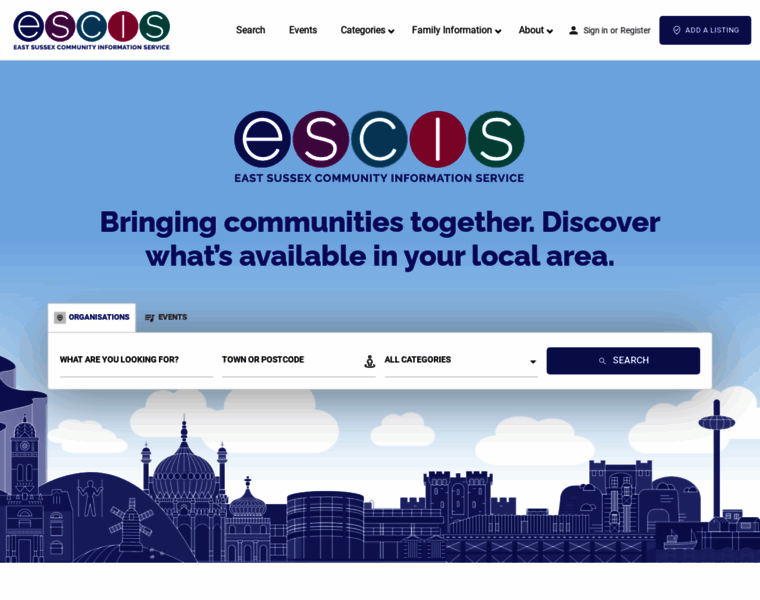 Escis.org.uk thumbnail