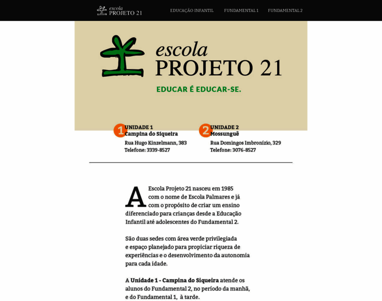 Escolaprojeto21.com.br thumbnail