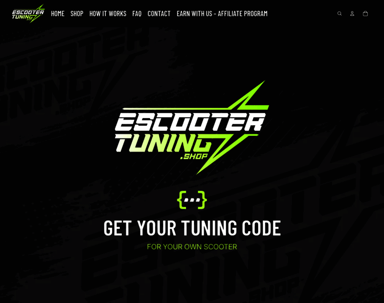 Escooter-tuning.shop thumbnail