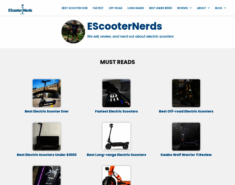 Escooternerds.com thumbnail