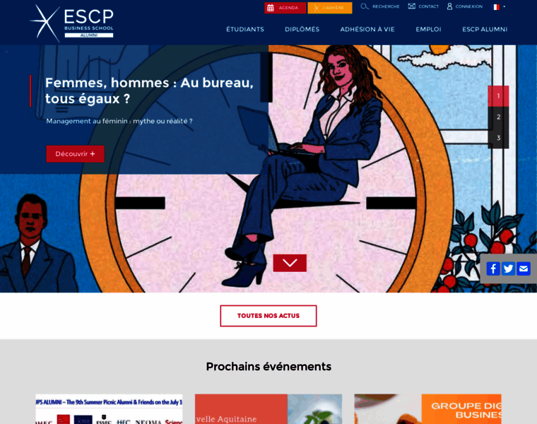 Escpeuropealumni.org thumbnail