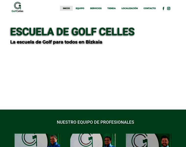 Escuelagolfcelles.com thumbnail