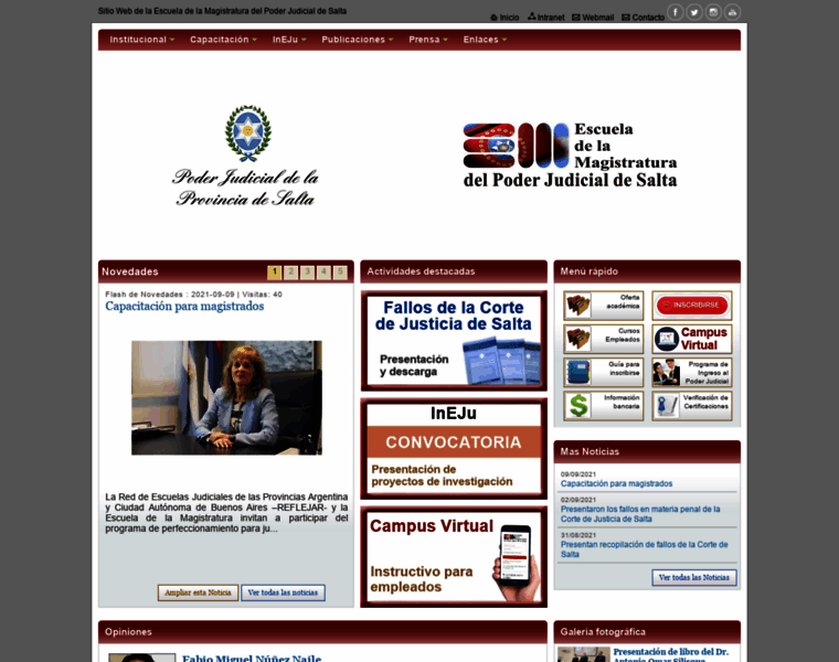Escuelamagistratura.gov.ar thumbnail