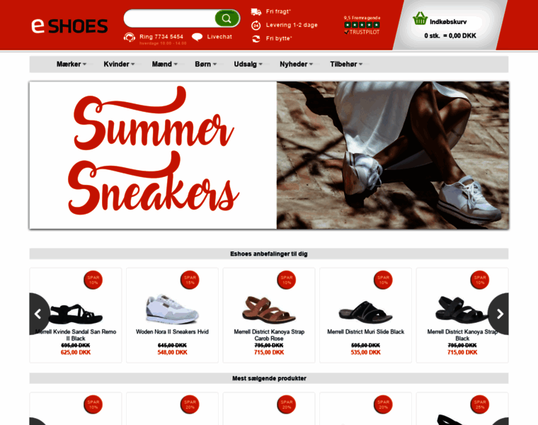 Eshoes.dk thumbnail