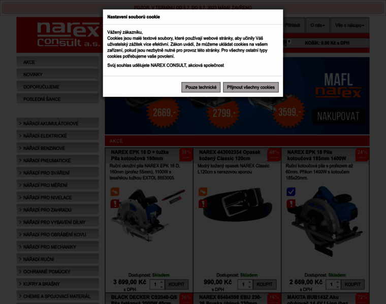 Eshopnarexcon.cz thumbnail