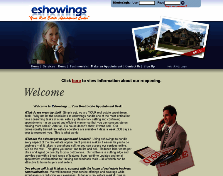 Eshowings.com thumbnail