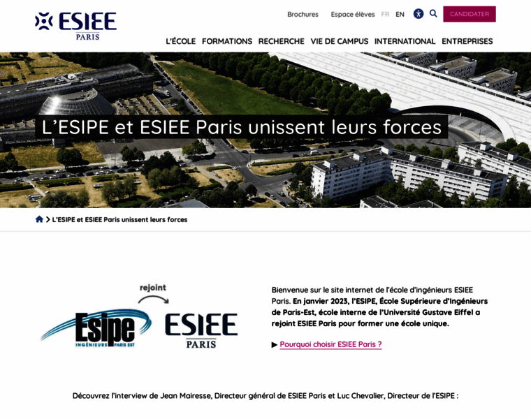 Esipe.u-pem.fr thumbnail