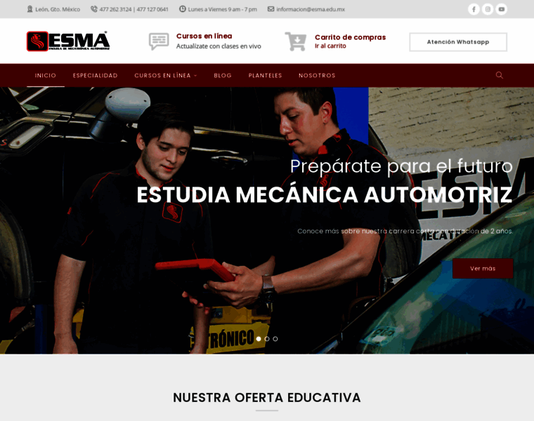 Esma.edu.mx thumbnail