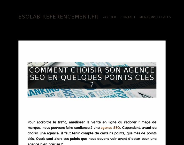 Esolab-referencement.fr thumbnail