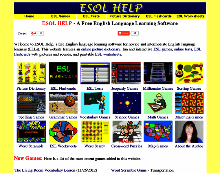 Esolhelp.com thumbnail