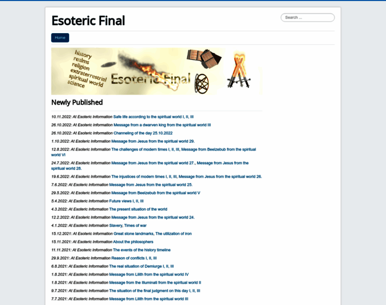 Esotericfinal.com thumbnail
