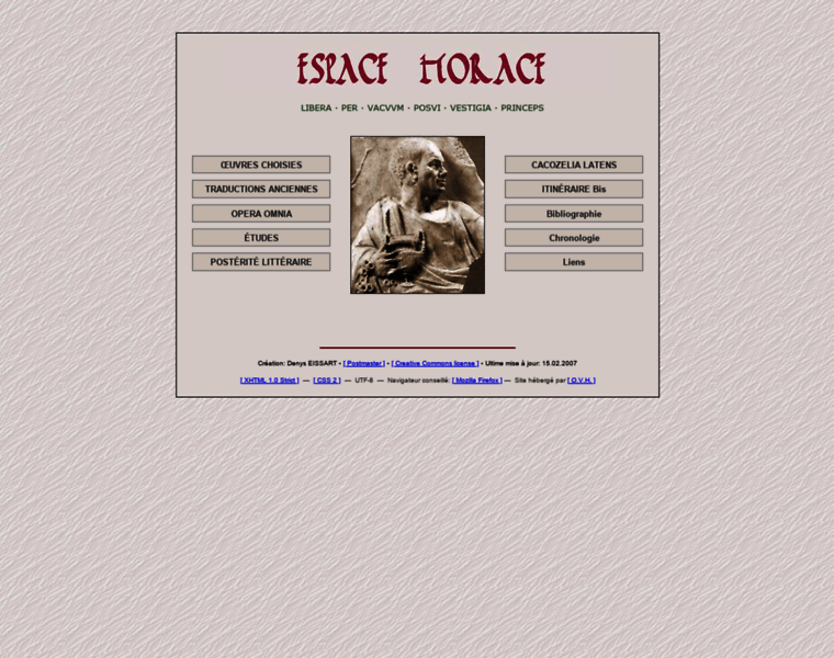 Espace-horace.org thumbnail