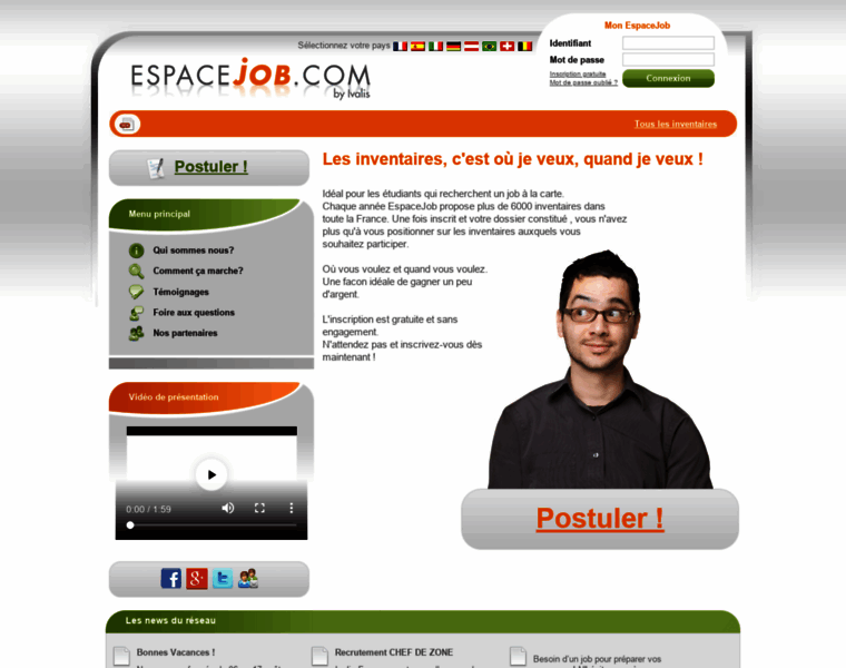 Espacejob.com thumbnail