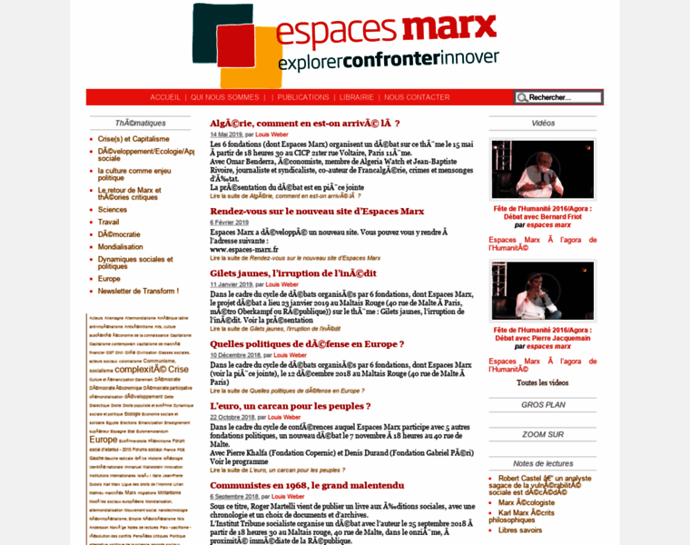 Espaces-marx.net thumbnail