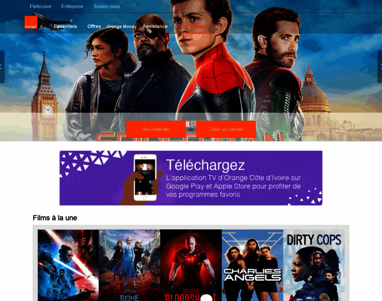 Espacetv.orange.ci thumbnail