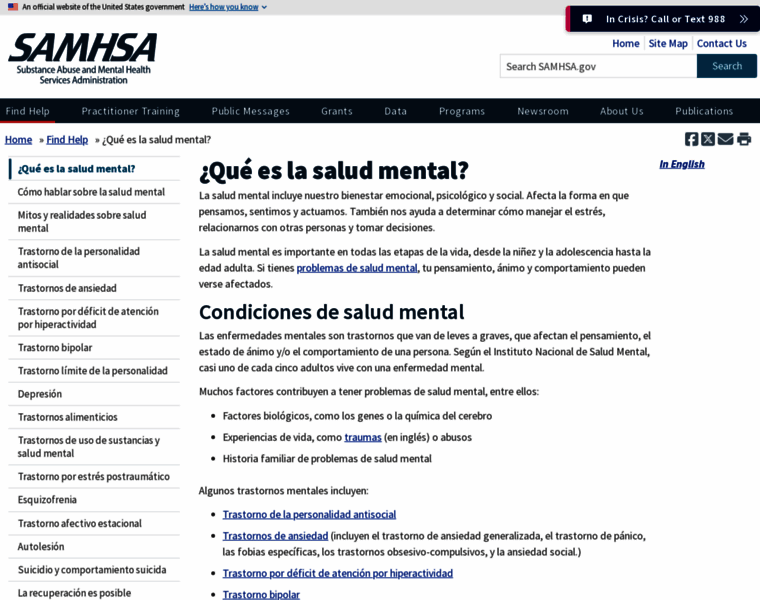 Espanol.mentalhealth.gov thumbnail