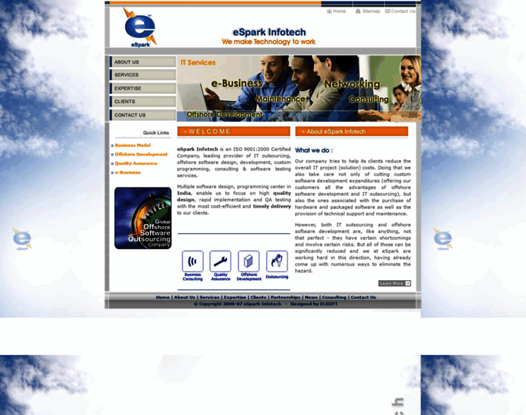Esparkinfotech.com thumbnail