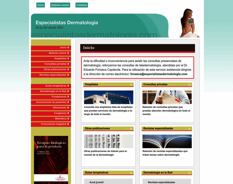 Especialistasdermatologia.com thumbnail