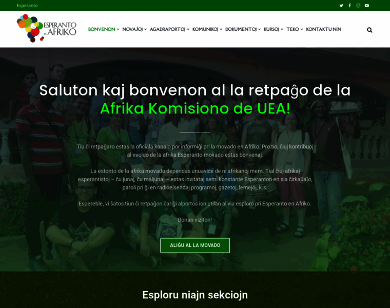 Esperanto-afriko.org thumbnail