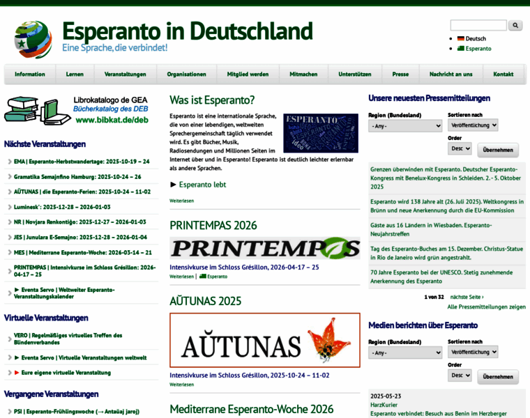 Esperanto.de thumbnail