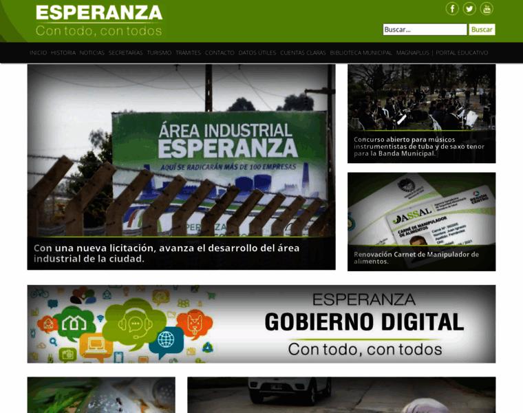 Esperanza.gov.ar thumbnail
