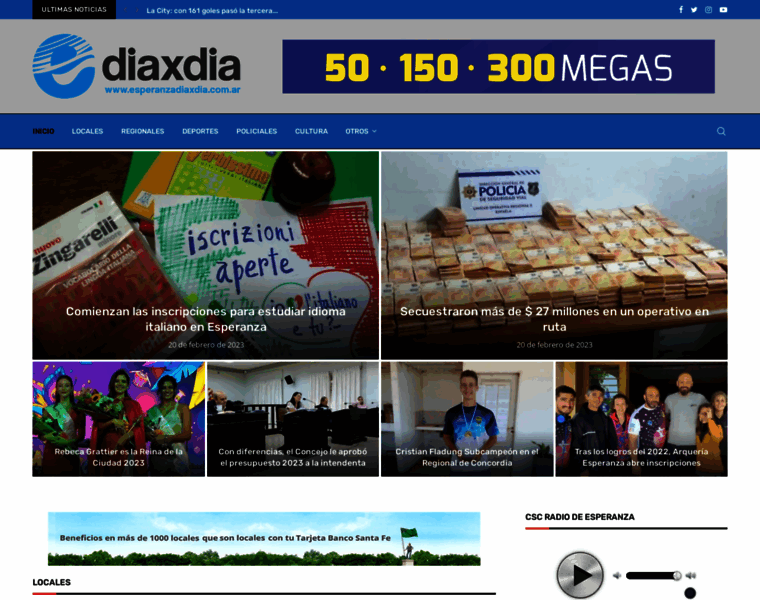 Esperanzadiaxdia.com.ar thumbnail