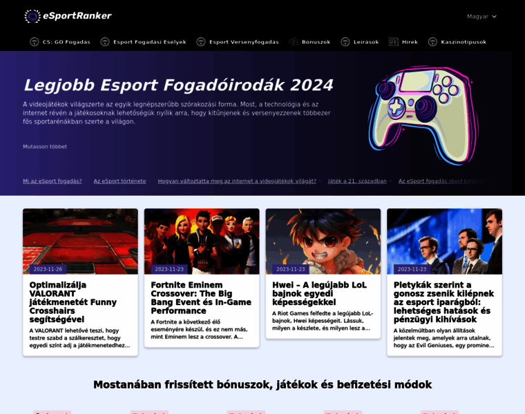 Esportbets.hu thumbnail