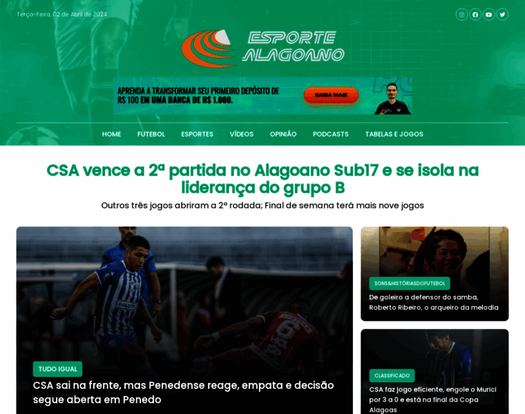 Esportealagoano.com.br thumbnail