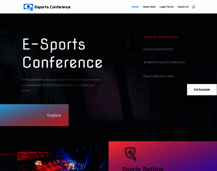 Esports-conference.com thumbnail