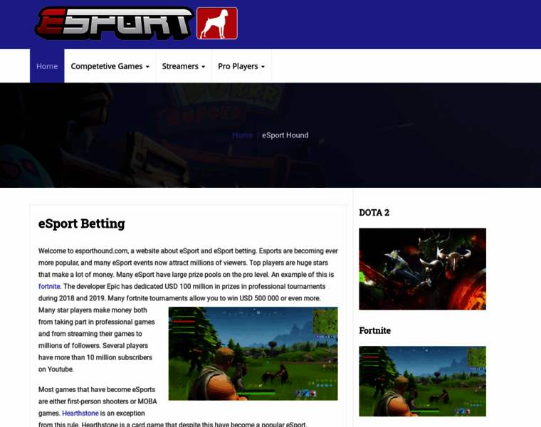 Esportshound.com thumbnail