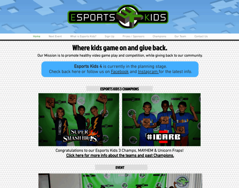 Esportskids.com thumbnail