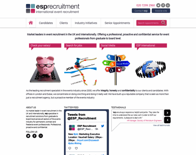 Esprecruitment.co.uk thumbnail