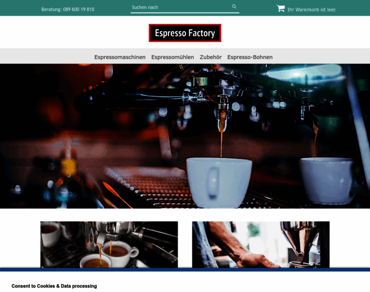Espressofactory.de thumbnail
