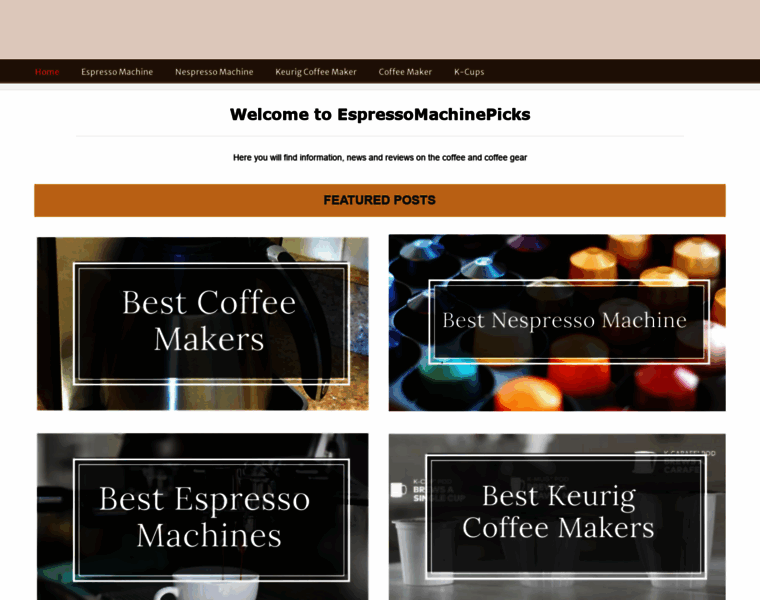 Espressomachinepicks.com thumbnail