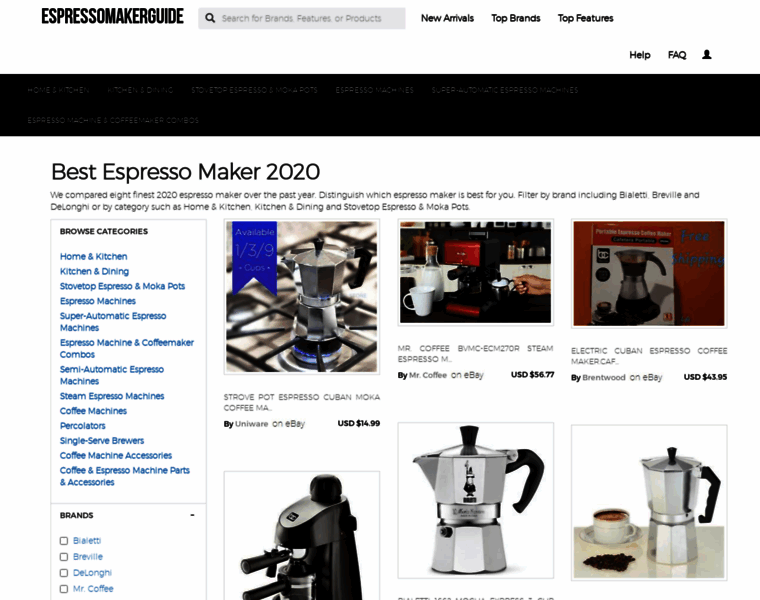 Espressomakerguide.biz thumbnail