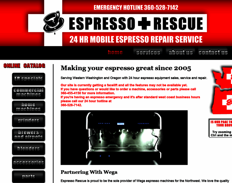 Espressorescue.com thumbnail