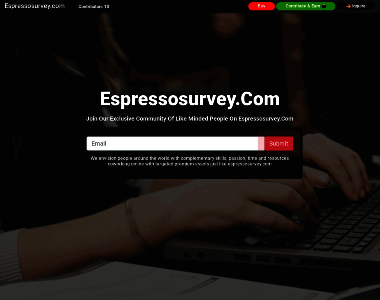 Espressosurvey.com thumbnail