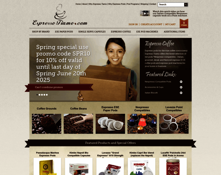 Espressotiamo.com thumbnail Espressotiamo.com thumbnail