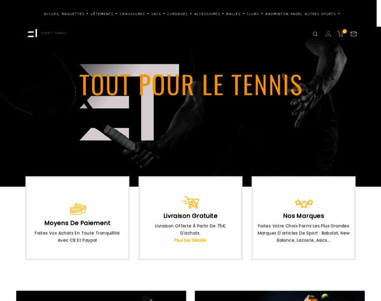 Esprit-tennis.com thumbnail