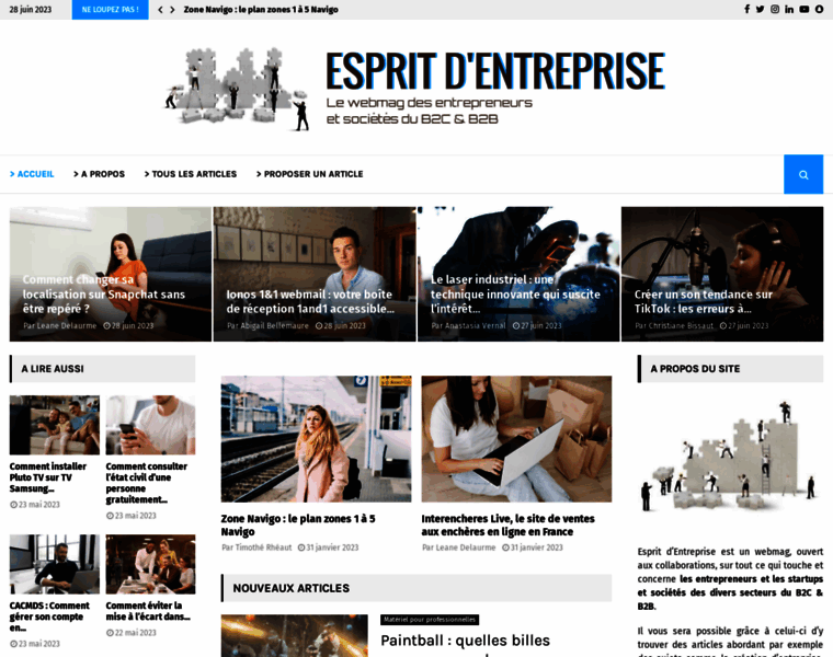 Espritdentreprise.com thumbnail