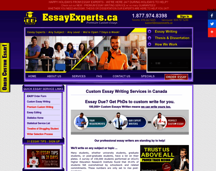 Essayexperts.ca thumbnail
