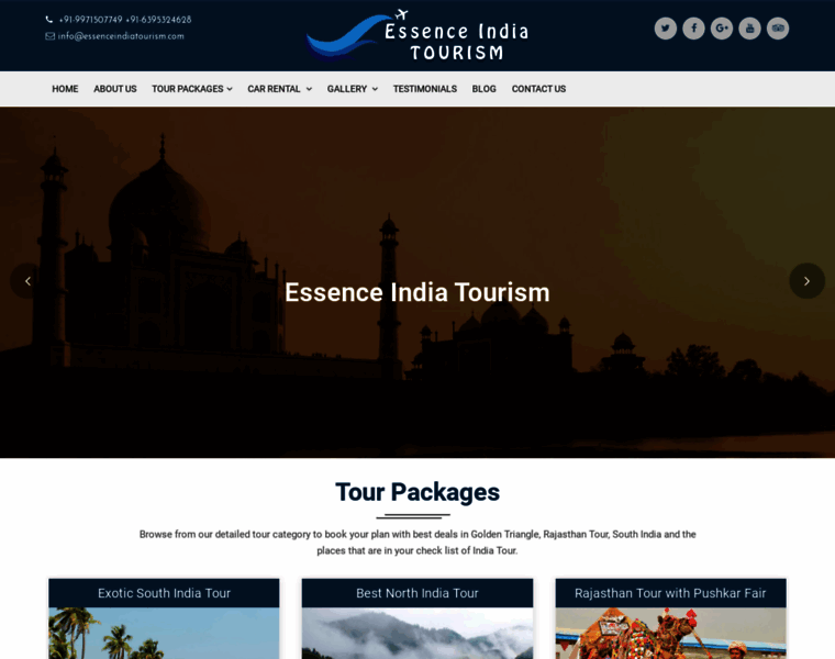 Essenceindiatourism.com thumbnail Essenceindiatourism.com thumbnail