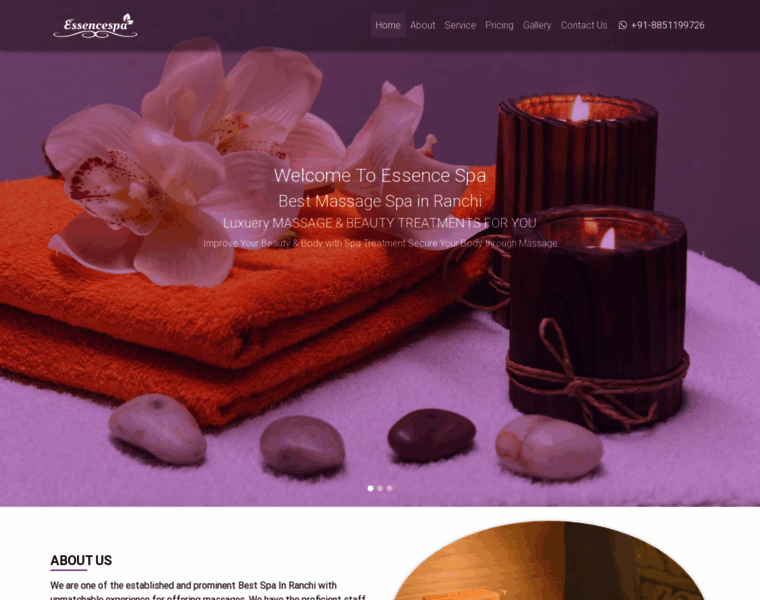 Essencespa.in thumbnail