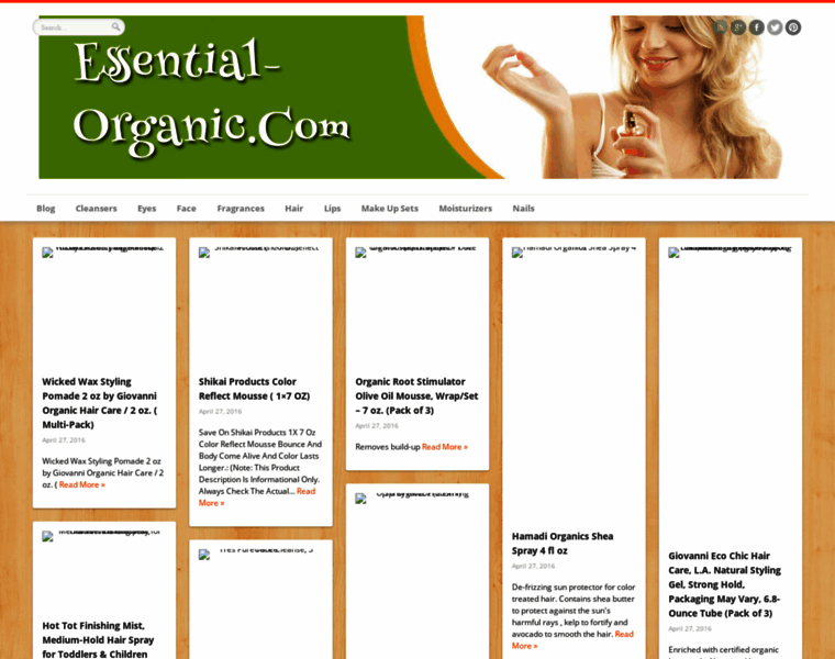 Essential-organic.com thumbnail
