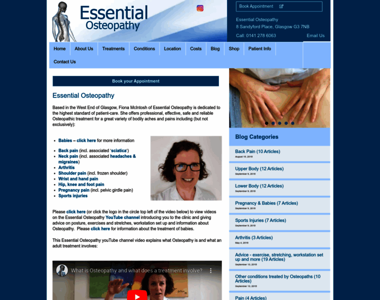 Essentialosteopathy.co.uk thumbnail