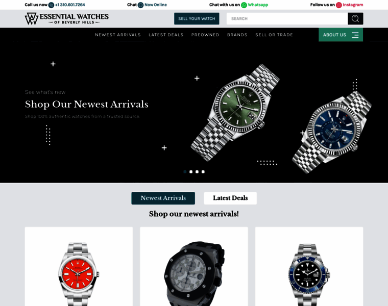 Essentialwatches.com thumbnail