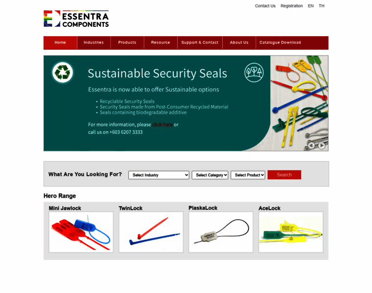 Essentrasecuringsolutions.com thumbnail