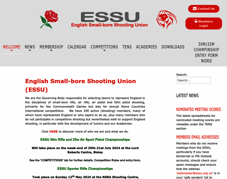 Essu.org.uk thumbnail
