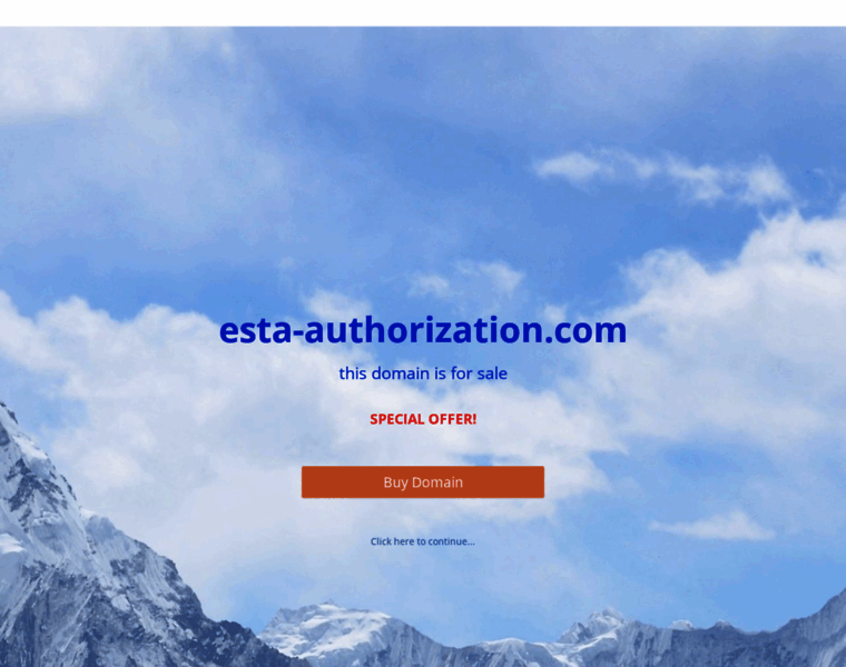Esta-authorization.com thumbnail